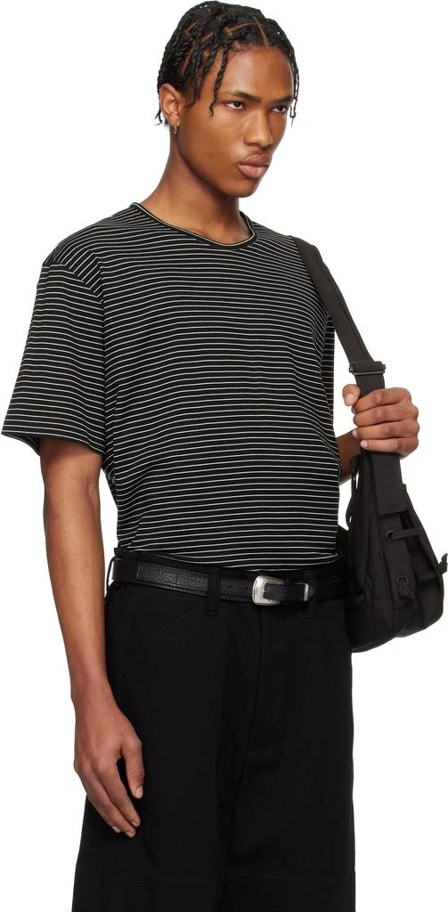 Lemaire Black Short Sleeve T-shirt 2