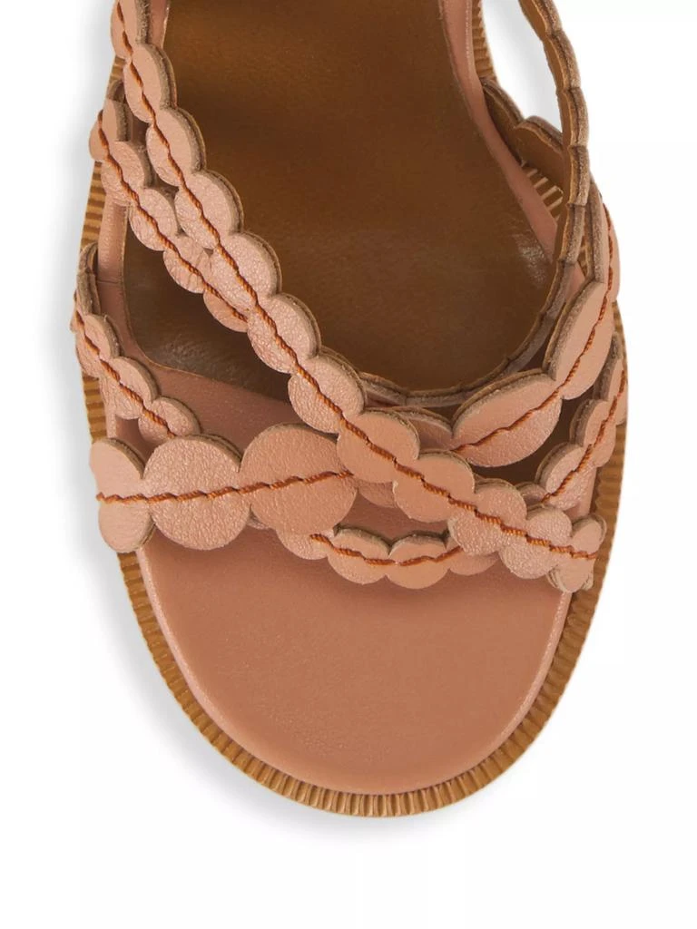 See by Chloé Kaddy 80MM Leather Block-Heel Sandals 4
