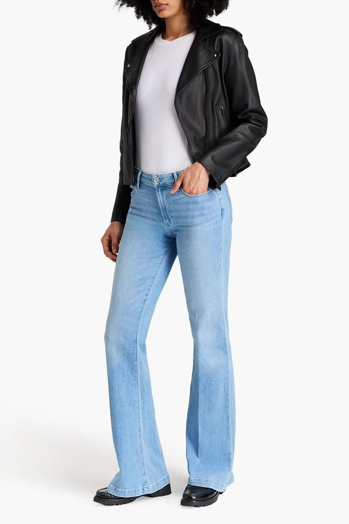 Paige Genevieve mid-rise flared jeans 2