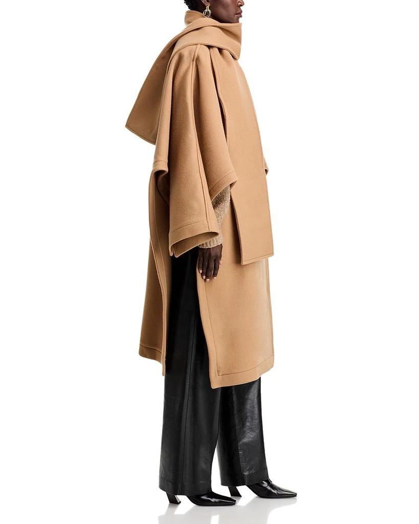 A.W.A.K.E. Mode Wool Poncho Coat 4