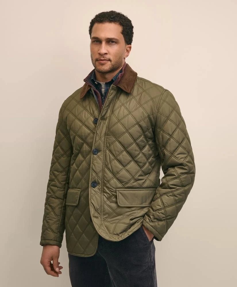 Brooks Brothers Paddock Diamond Quilted Coat 1