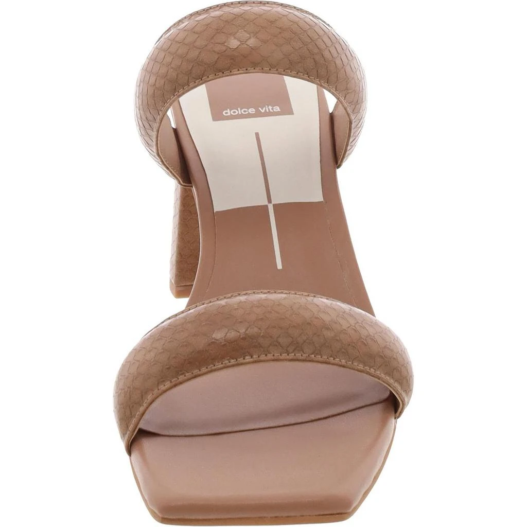 Dolce Vita Pascoe Womens Slip On Double Strap Block Heel 6