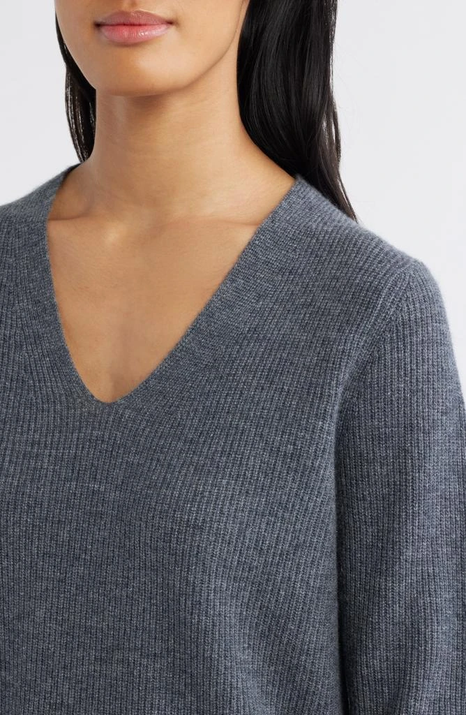 Caslon Wool & Cashmere V-Neck Sweater 4