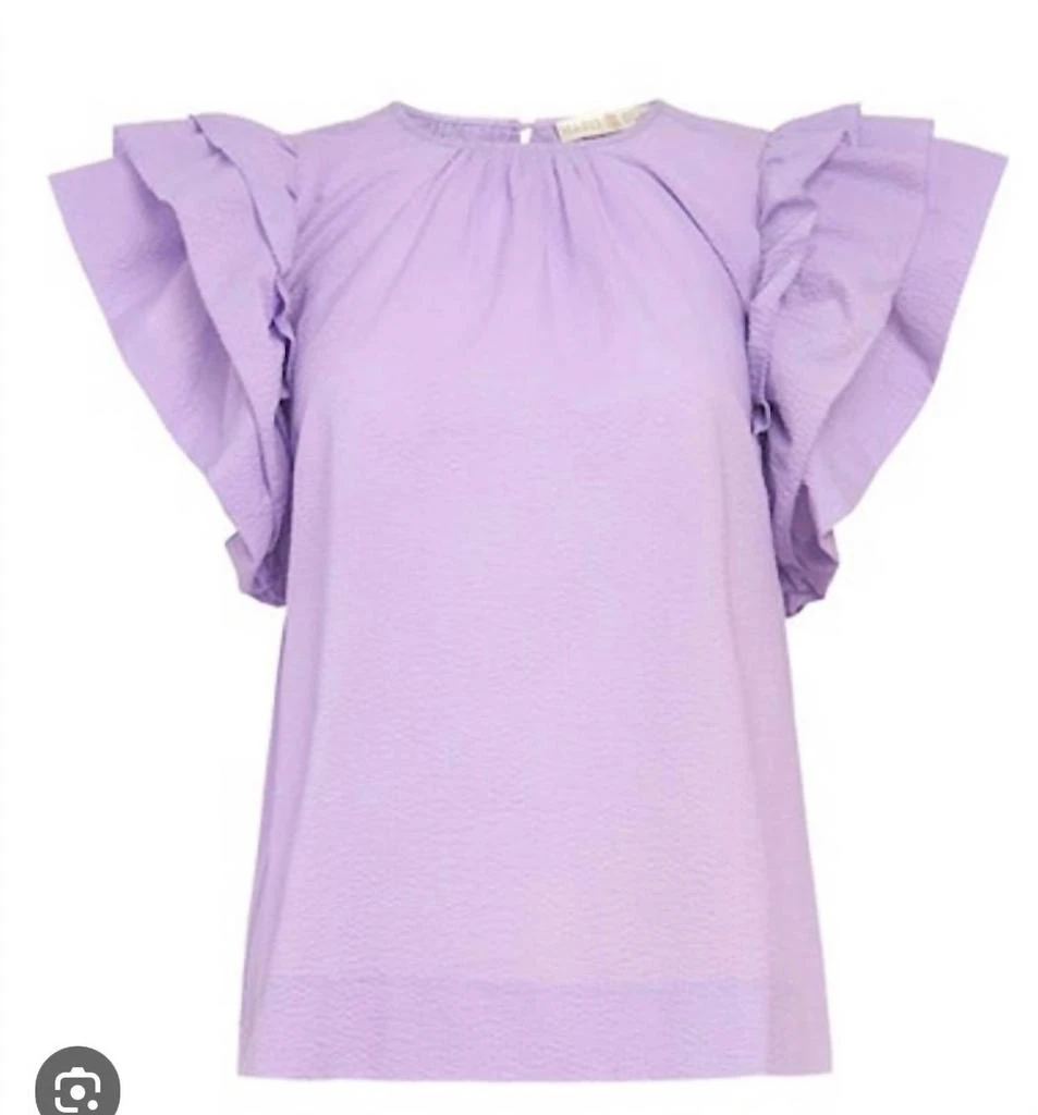 Marie Oliver Raine Top In Aster 2