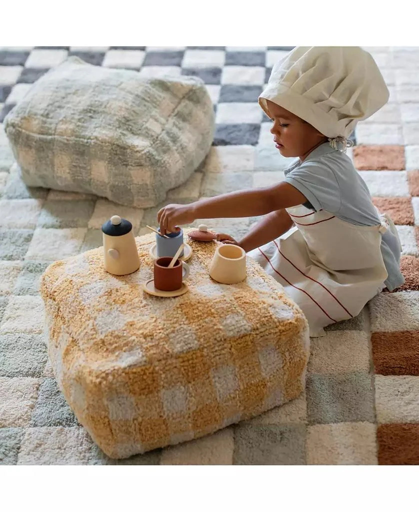 Lorena Canals Pouf Vichy Honey Pillow 4