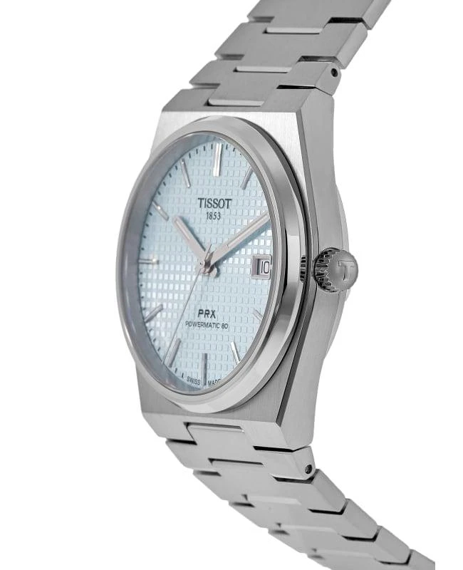 Tissot Tissot PRX Powermatic 80 Automatic Ice Blue Dial 35mm Steel Women's Watch T137.207.11.351.00 3
