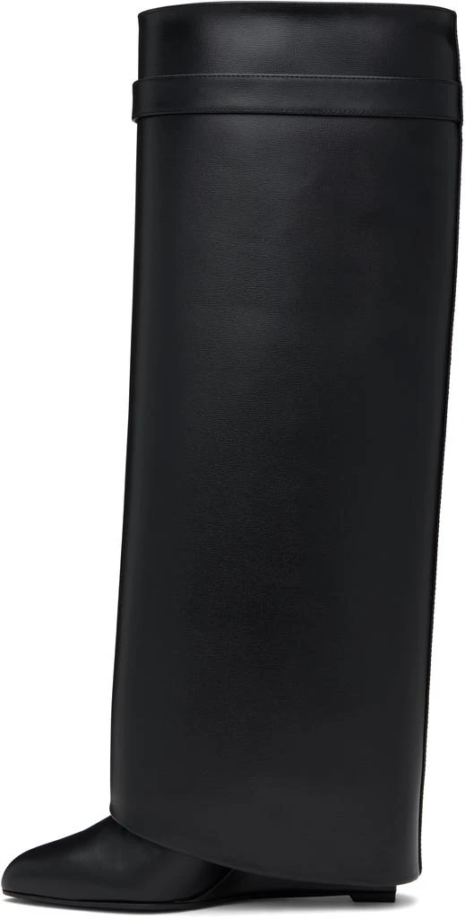 Givenchy Black Shark Lock Tall Boots 3