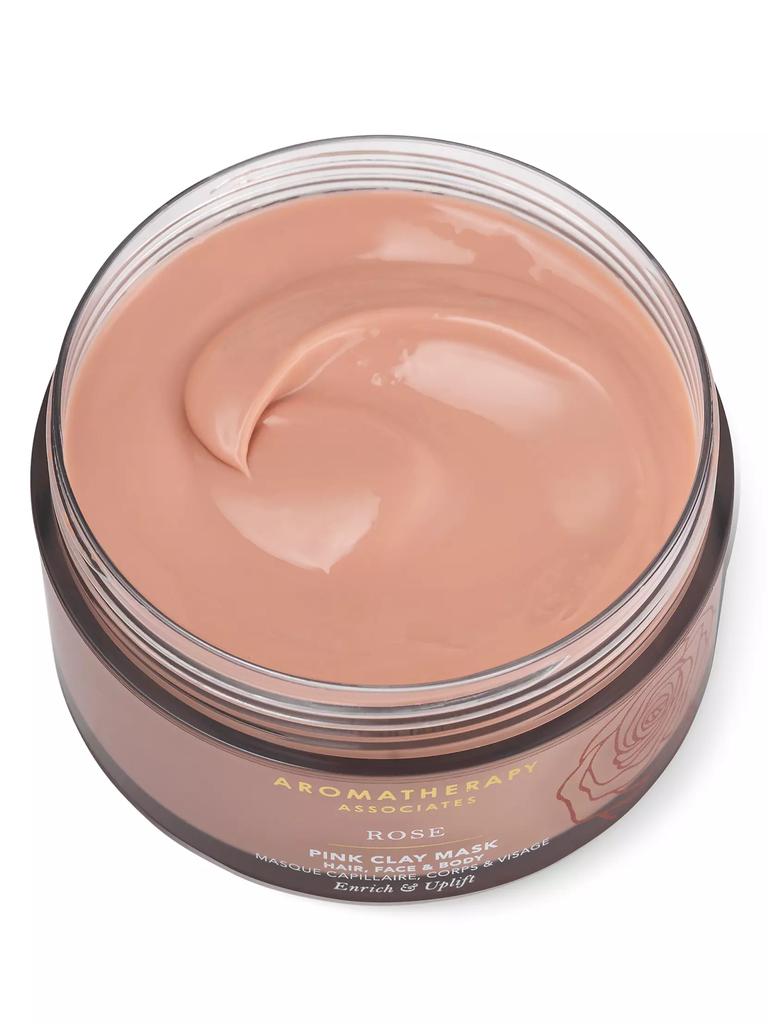 Aromatherapy Associates Rose Pink Clay Face, Hair & Body Mask