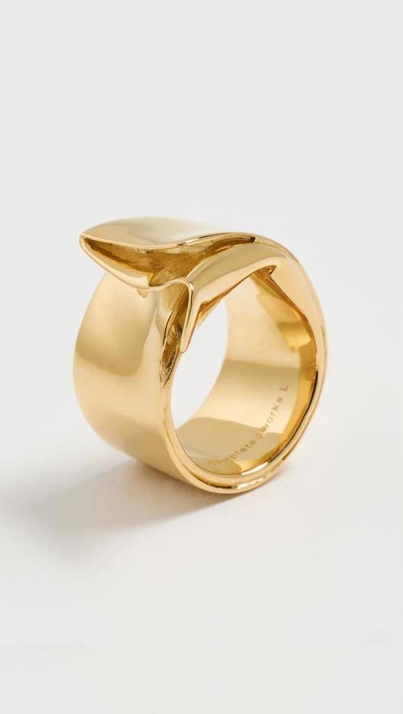 Completedworks Soggy Envelope Gold Plated Ring 4