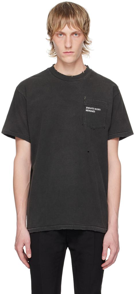 Enfants Riches Déprimés Black Pocket T-Shirt