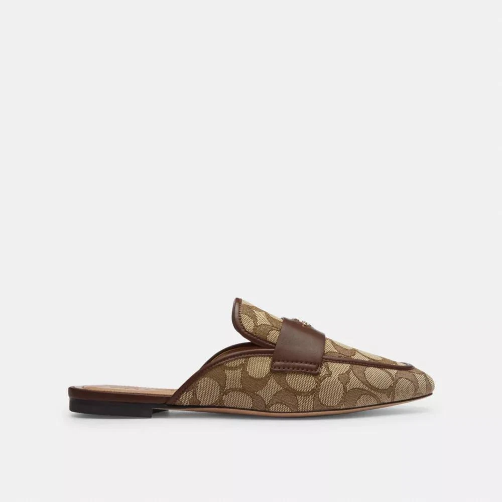 Coach Samie Slide In Signature Jacquard 1