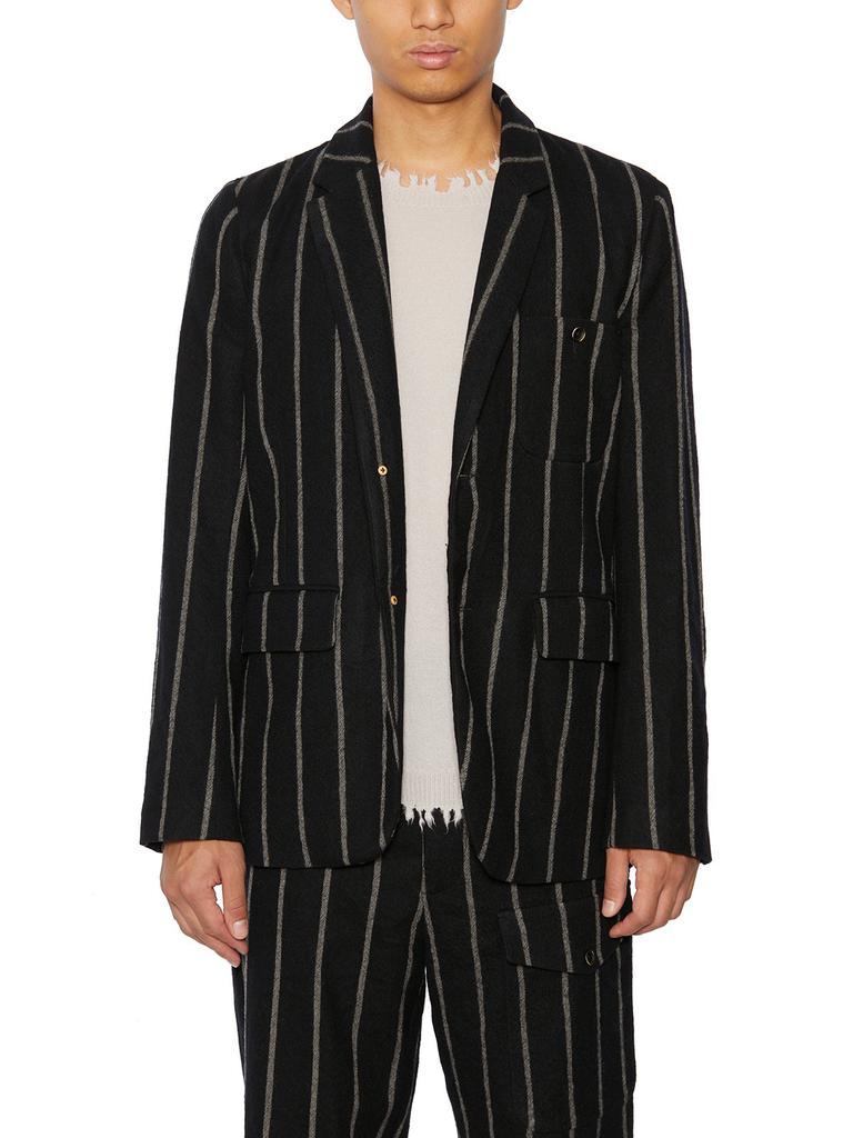 Uma Wang Uma Wang Jaden Striped Jacket