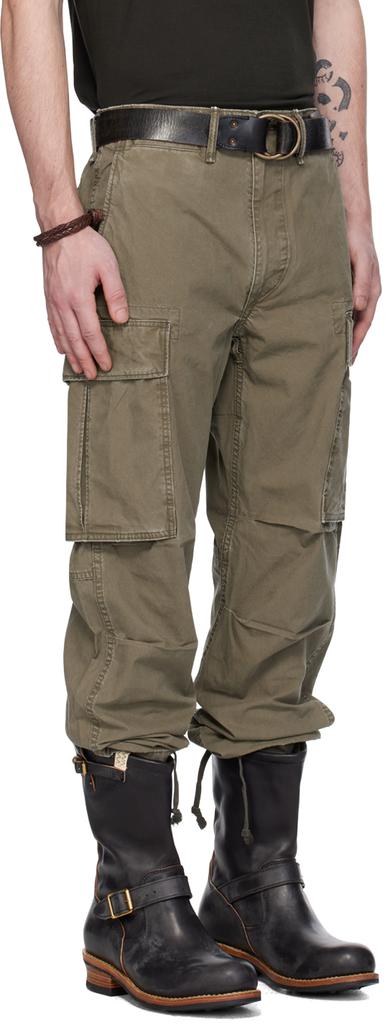 RRL Green Surplus Cargo Pants