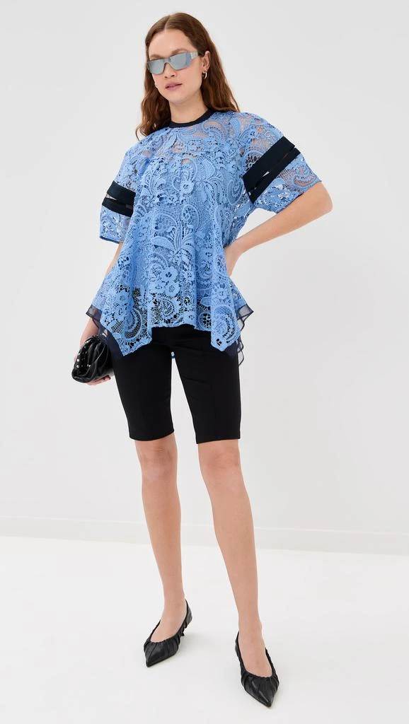 31 Phillip Lim Corded Embroidered Lace Flounce Top 5