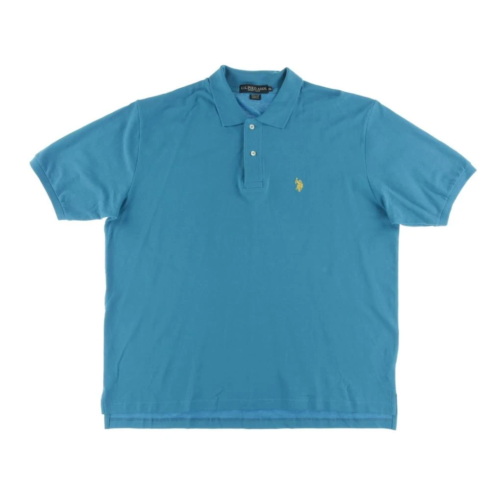 U.S. POLO ASSN. Mens Pique Short Sleeves Polo Shirt 2