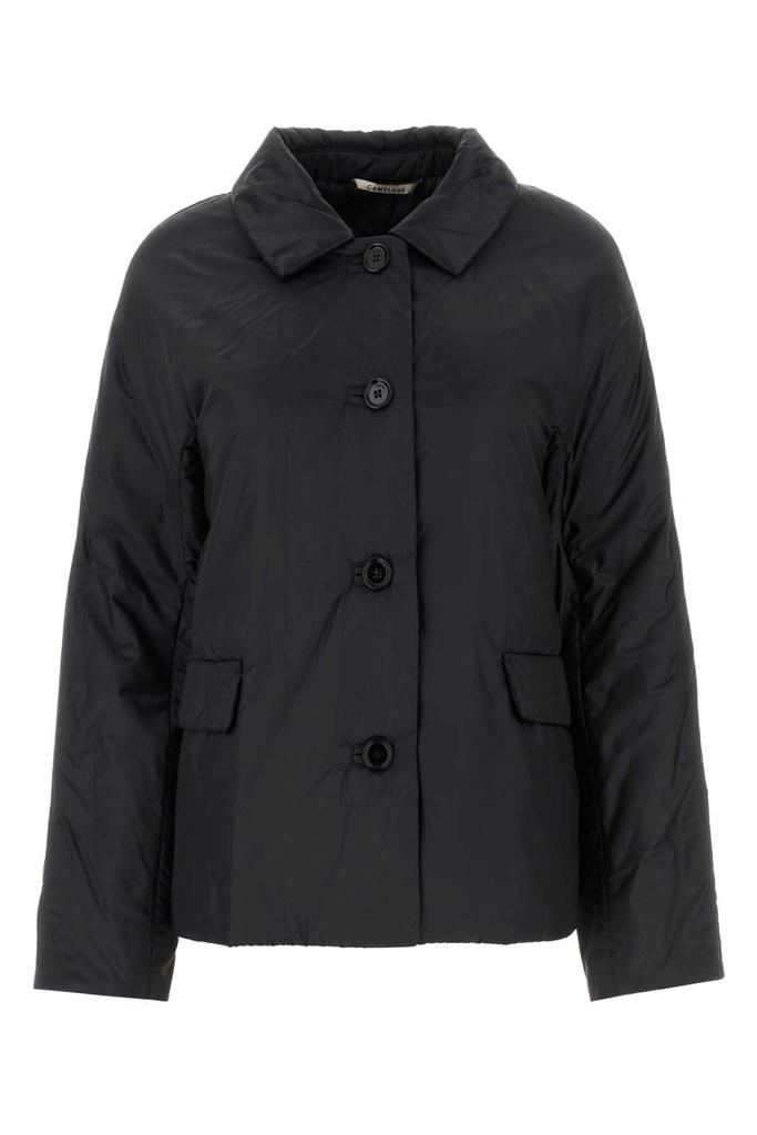 Max Mara The Cube Black Polyester Greens Jacket