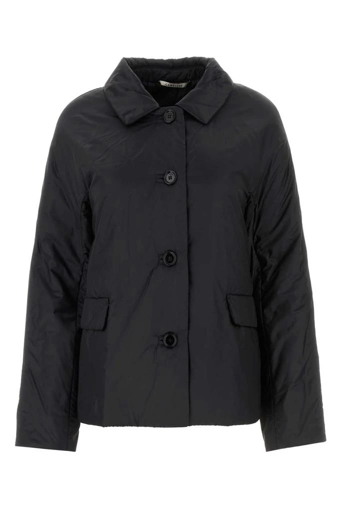 Max Mara The Cube Black Polyester Greens Jacket 1