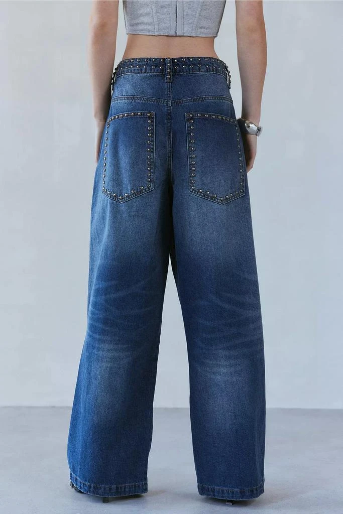 Jaded London Jaded London Colossus Studded Baggy Jean 5