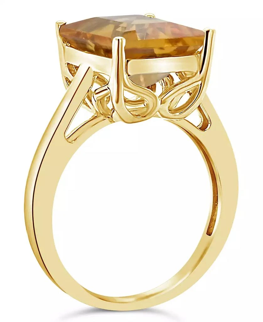 Macy's Citrine (3-1/7 ct. t.w.) Ring in 14K Yellow Gold 3