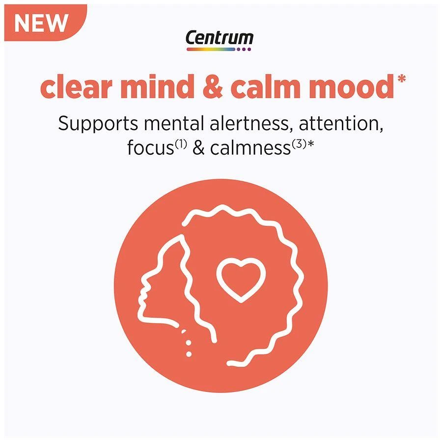 Centrum Clear Mind and Calm Mood Tablets 3