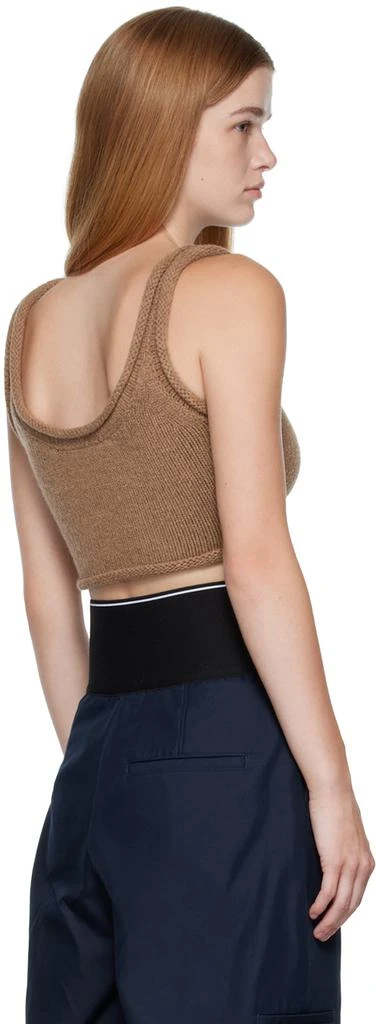 Alexander Wang Brown Cropped Camisole 3