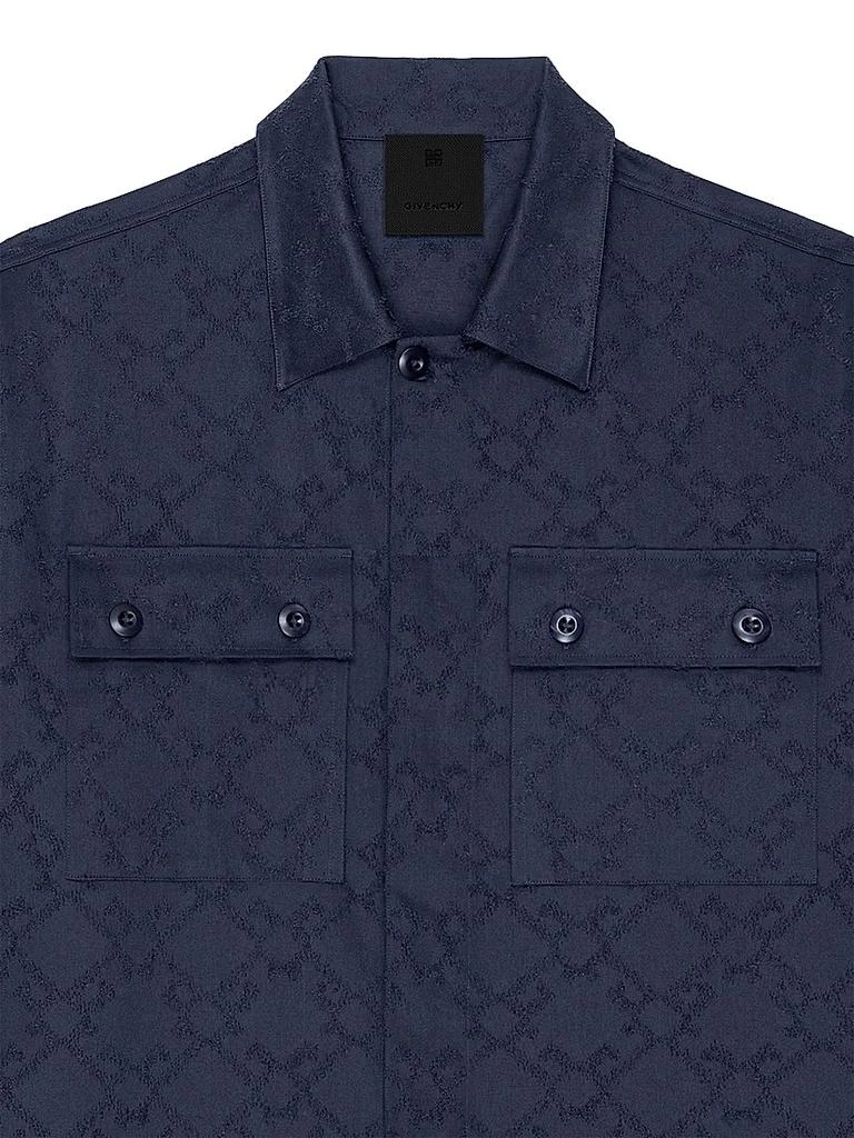 Givenchy Shirt in Monogram 72 Cotton 5