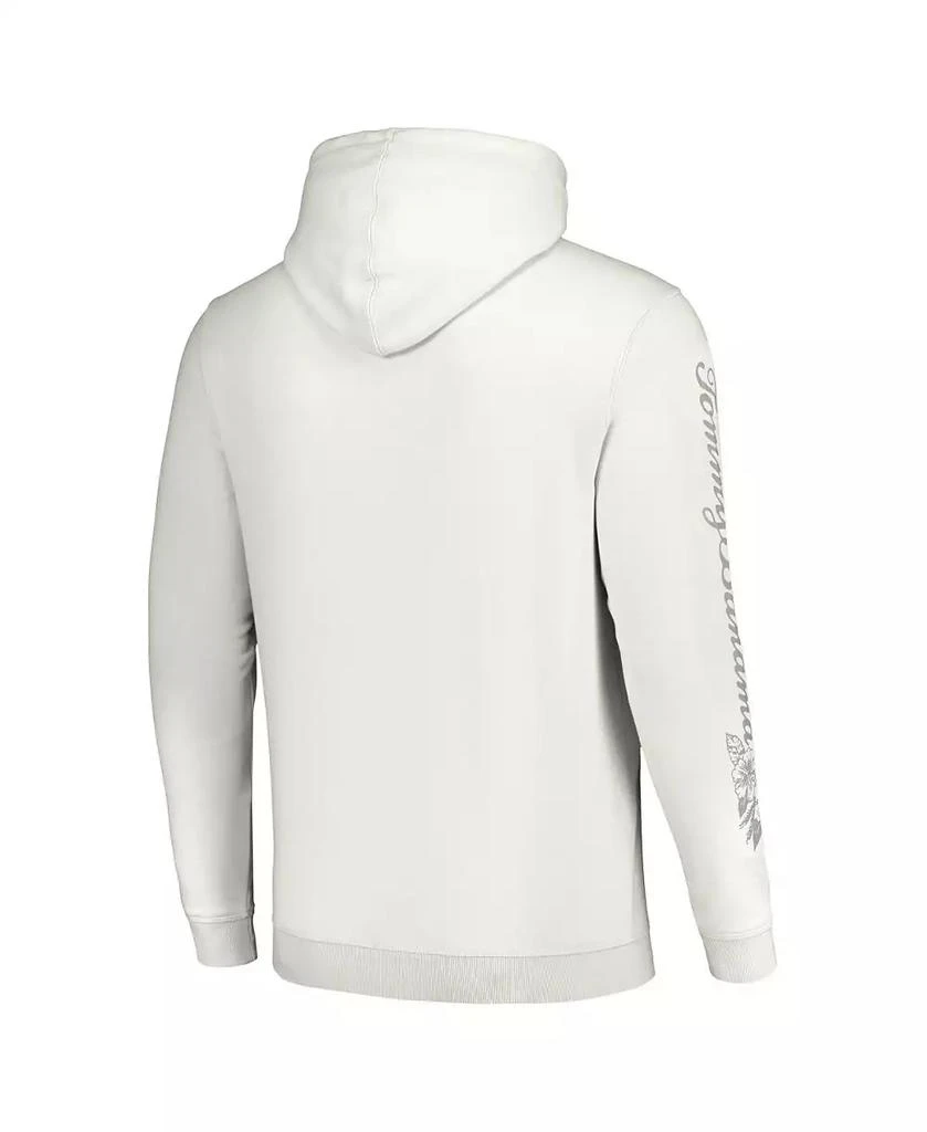 Tommy Bahama Men's White Buffalo Bills Home Game Pullover Hoodie 2