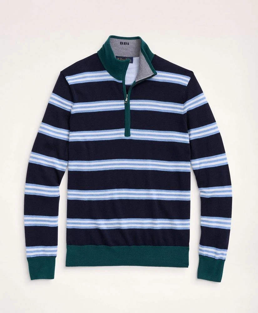 Brooks Brothers Wool BB#1 Half-Zip Sweater 1