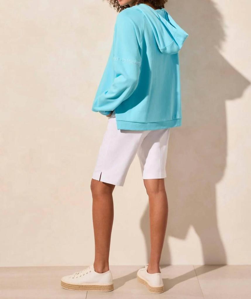 Tribal Tribal - French Terry Contrast Stitch Long Sleeve Hoody