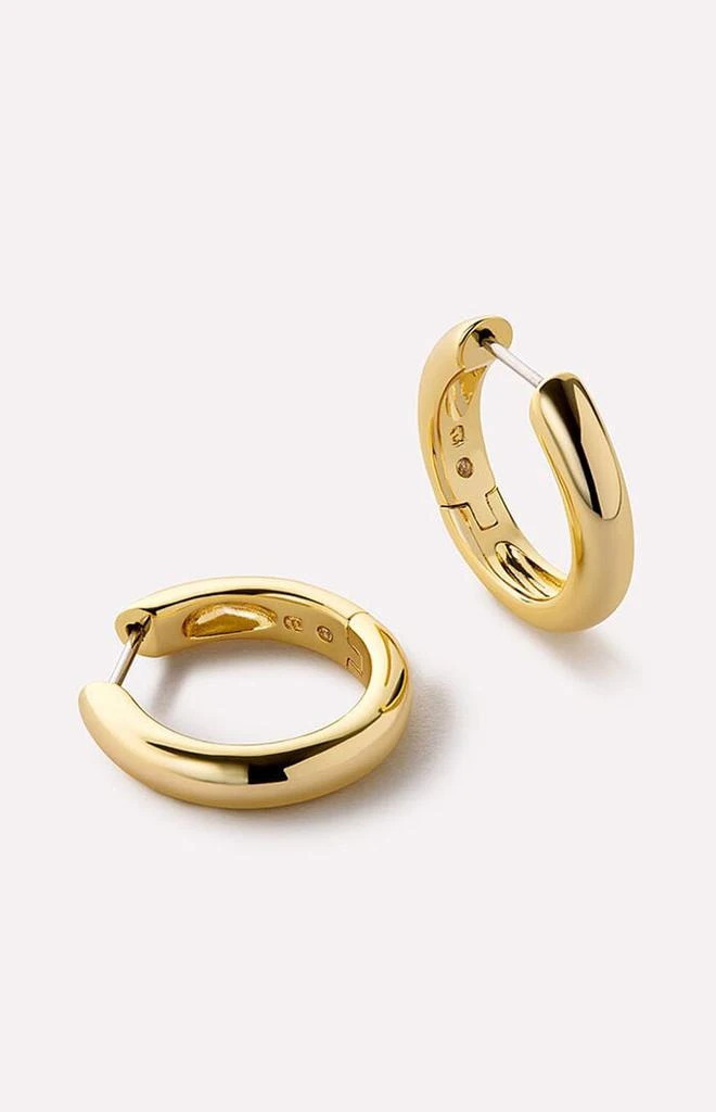 Shop Giulia Medium Gold Hoop Earrings on Sale at BeyondStyle – Get