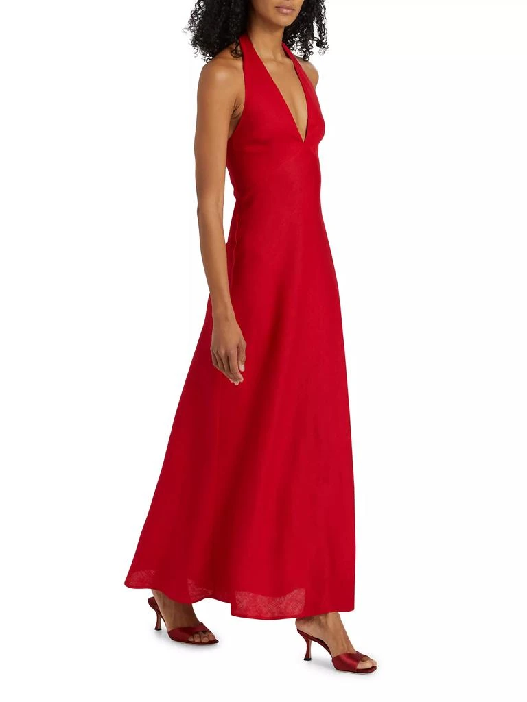Reformation Delilah Linen Maxi Dress 2