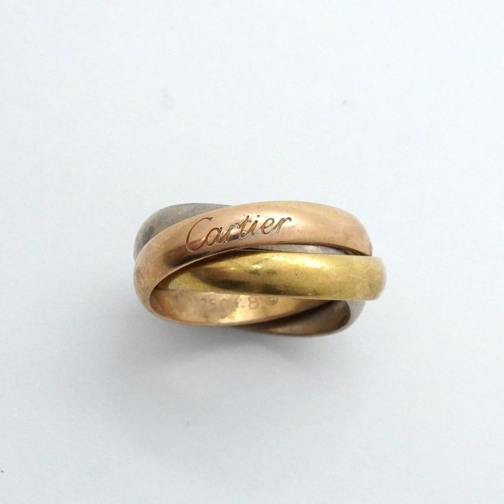 Cartier pink gold (18K) gold (18K) yellow gold (18K) Band Ring (Pre-Owned) 2