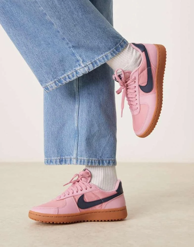 NIKE Nike Field General trainers in pink and navy 1