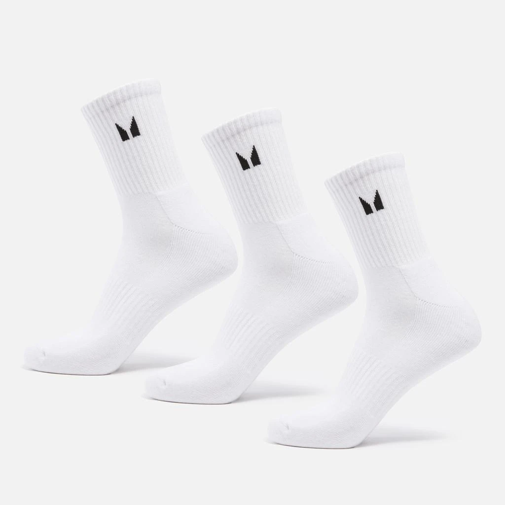Myprotein MP Unisex Crew Socks (3 Pack) 1
