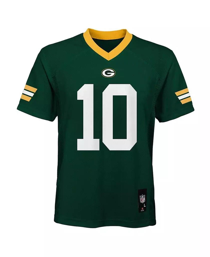 Outerstuff Preschool Jordan Love Green Bay Packers Replica Player Jersey 3