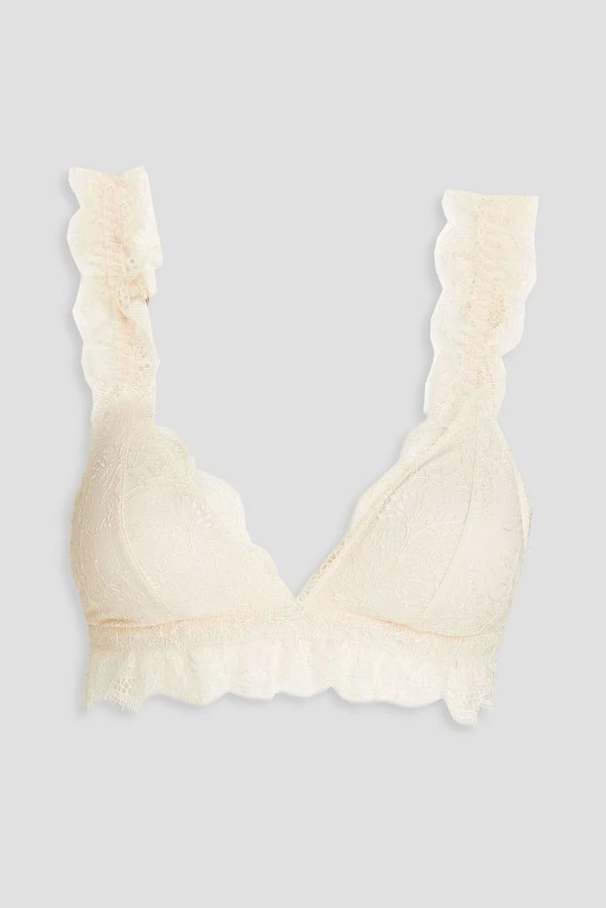 LOVE STORIES Leavers lace triangle bra 1