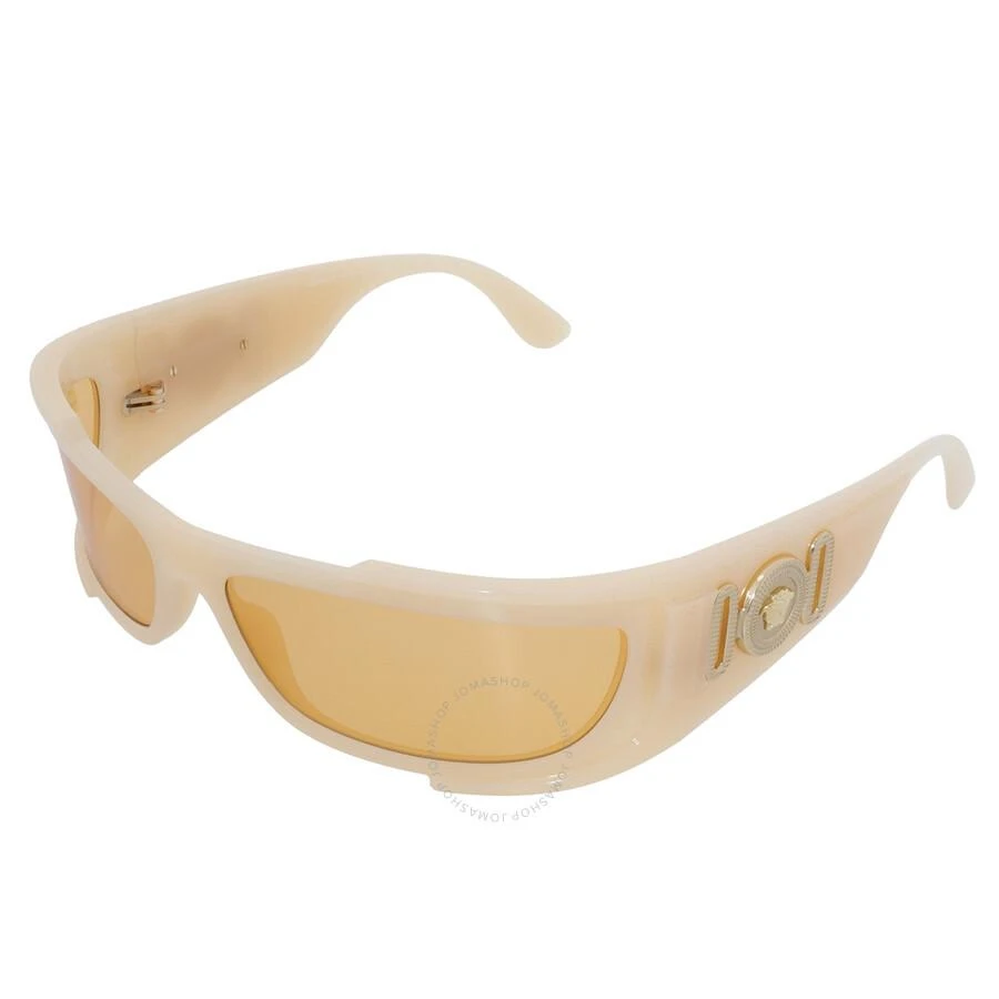 Versace Dark Orange Wrap Ladies Sunglasses VE4446 5413/7 67 3