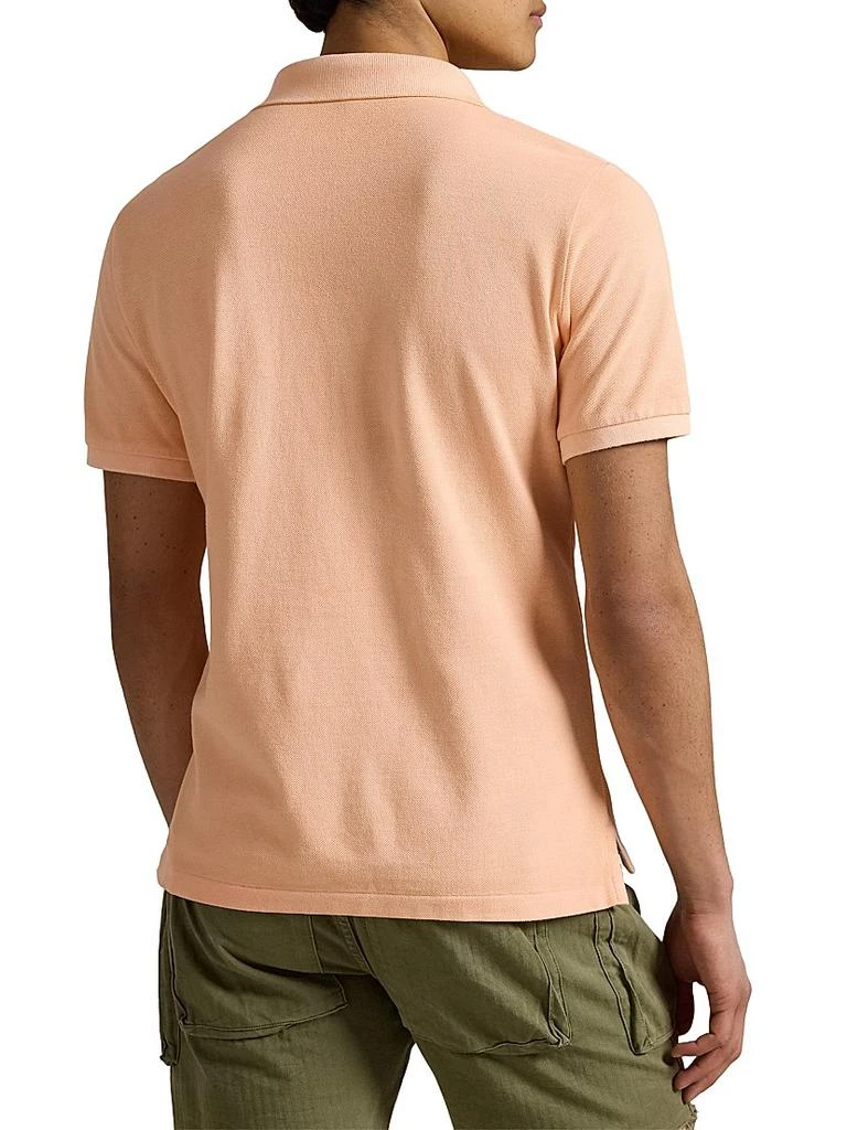 Ralph Lauren Classic-Fit Mineral-Dyed Mesh Polo Shirt 4