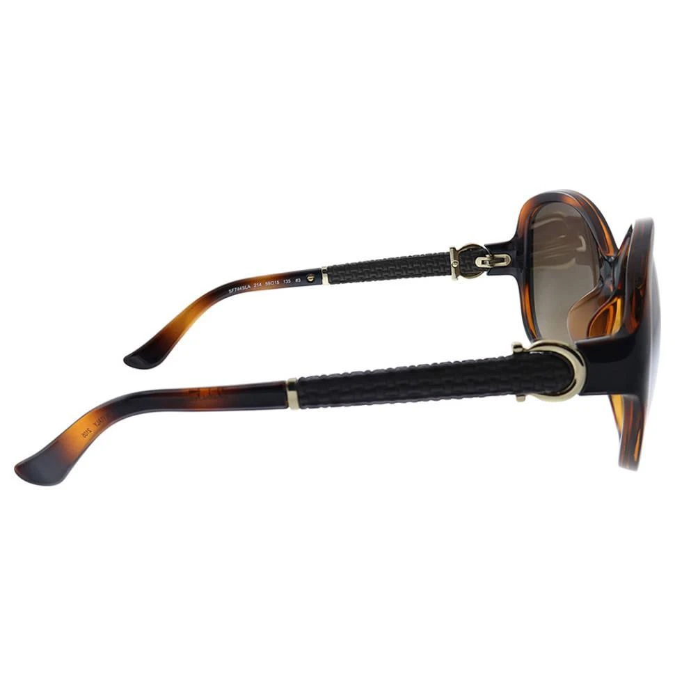 Salvatore Ferragamo Ferragamo Women's Brown Square Sunglasses 3