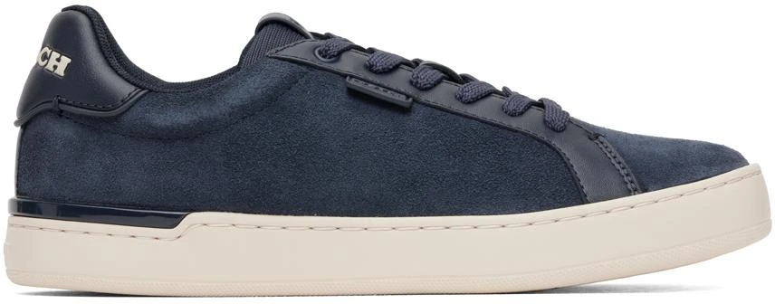 Coach Navy Lowline Low Top Sneakers 1