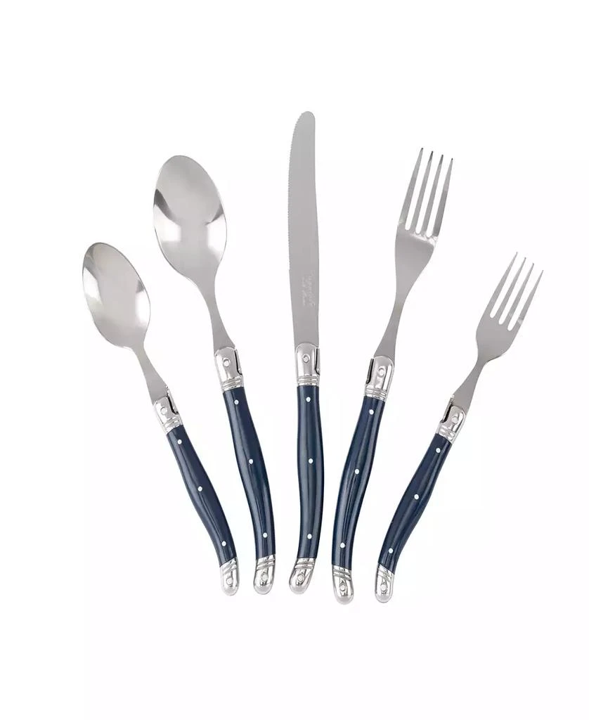 French Home Laguiole 20 Piece Stainless Steel Flatware Set, Service for 4 1