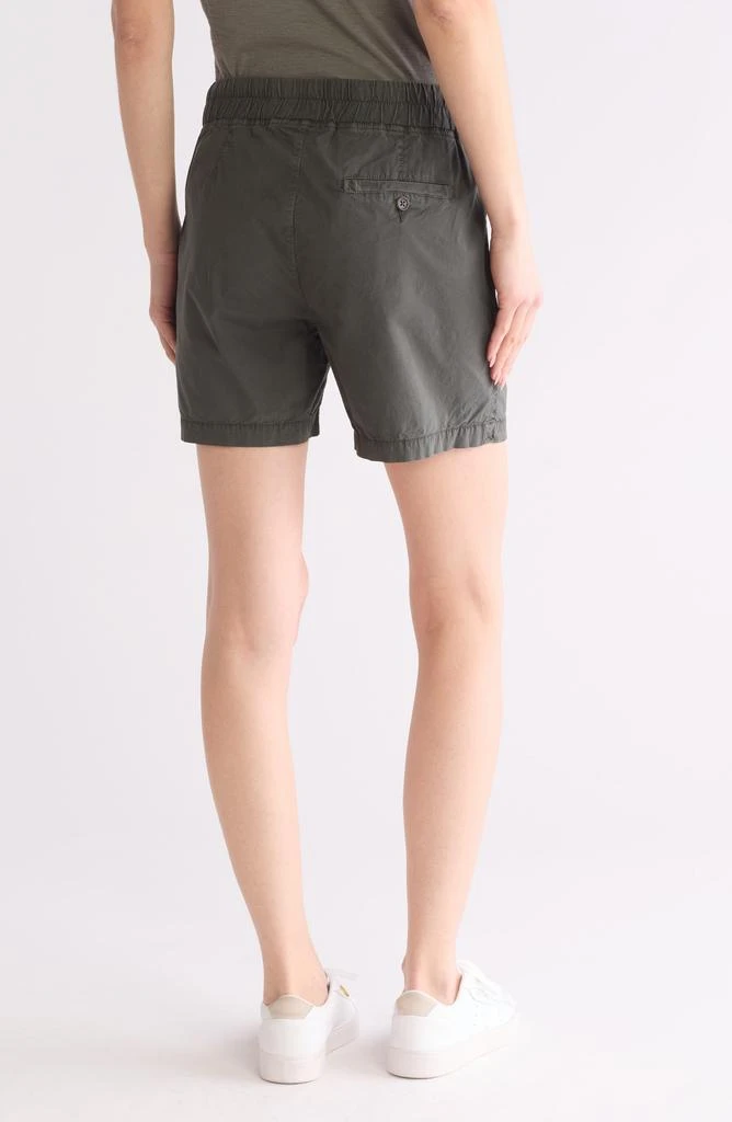 James Perse Stretch Cotton Poplin Shorts 2