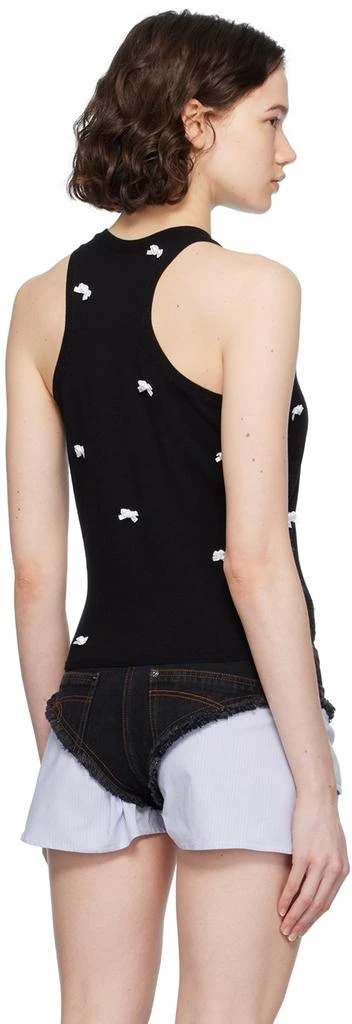 pushBUTTON Black Ribbon Tank Top 3