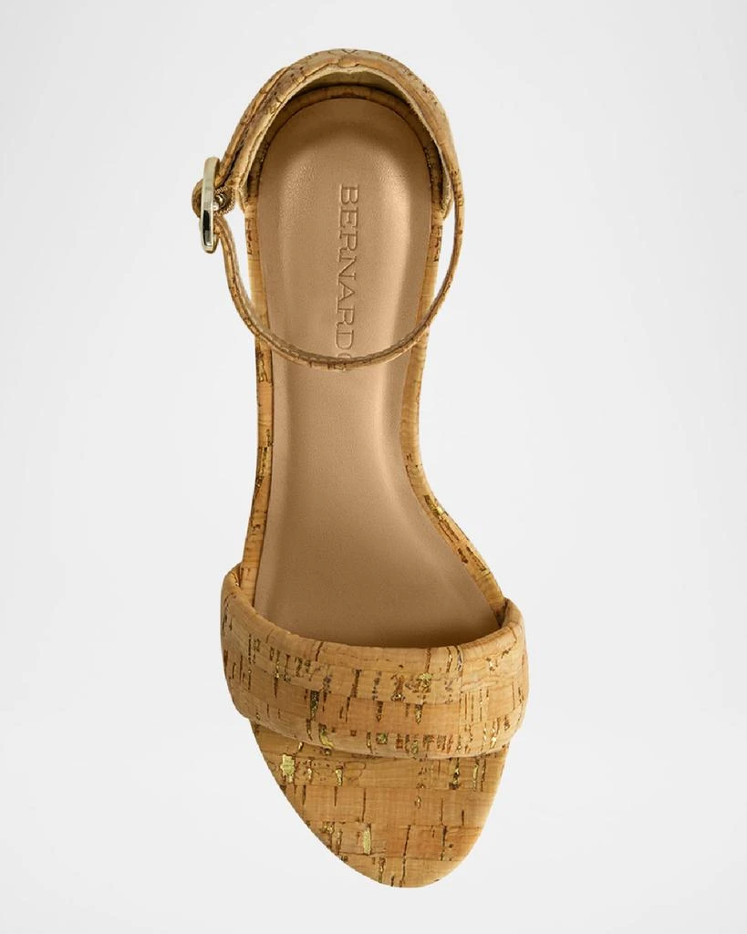 Bernardo Bowie Cork Ankle-Strap Sandals 3