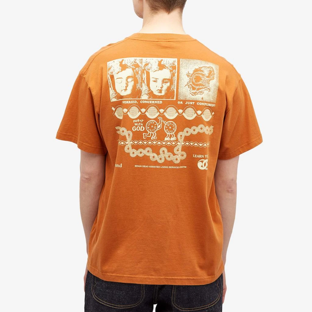 Brain Dead Brain Dead Life Beyond T-Shirt 3