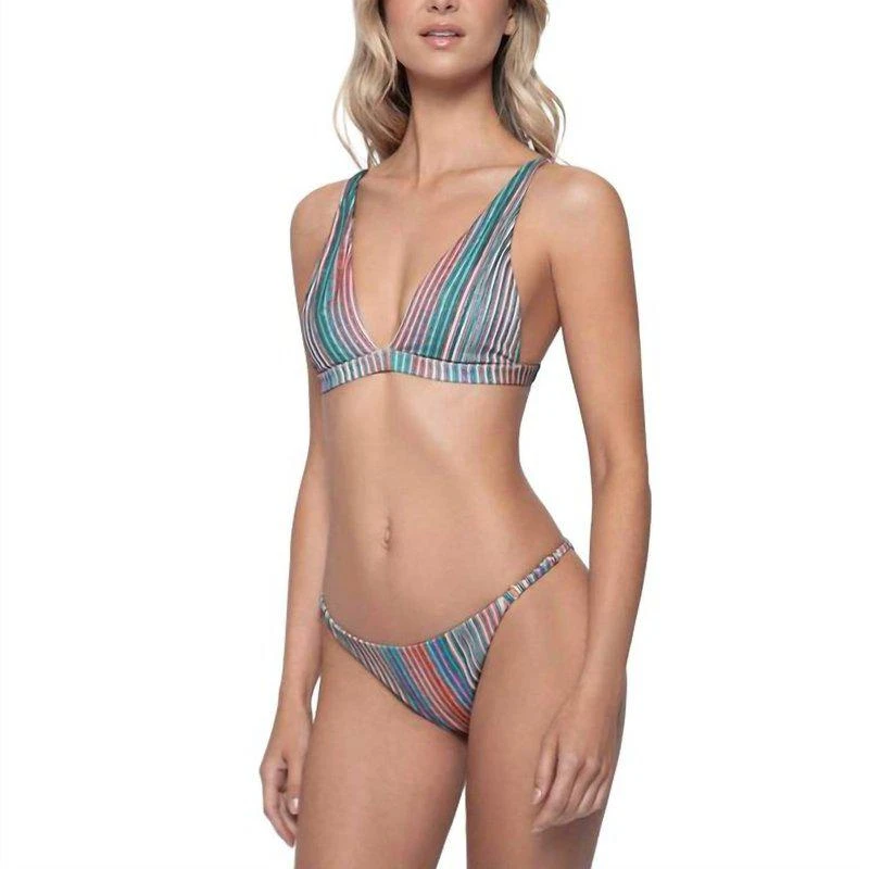 PQ Swim Nirvana Vivian Halter Top In Multi 1