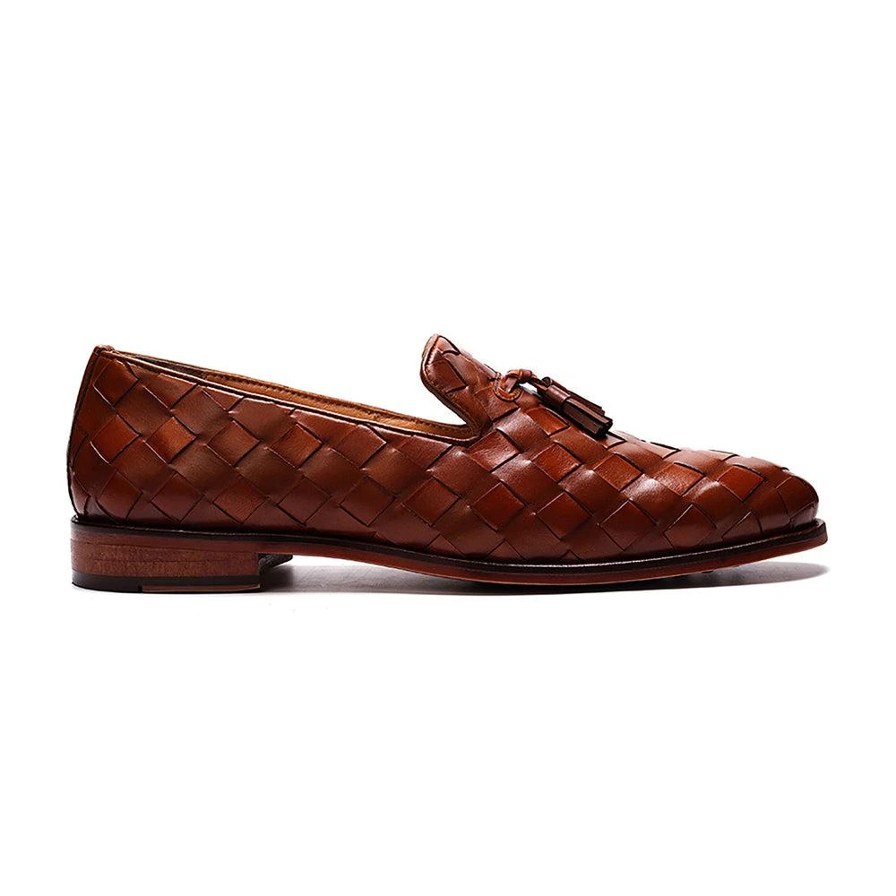 Carlos Santana SFO Leather Lace Loafer Shoes Size 9D s-l400.jpg main image 3