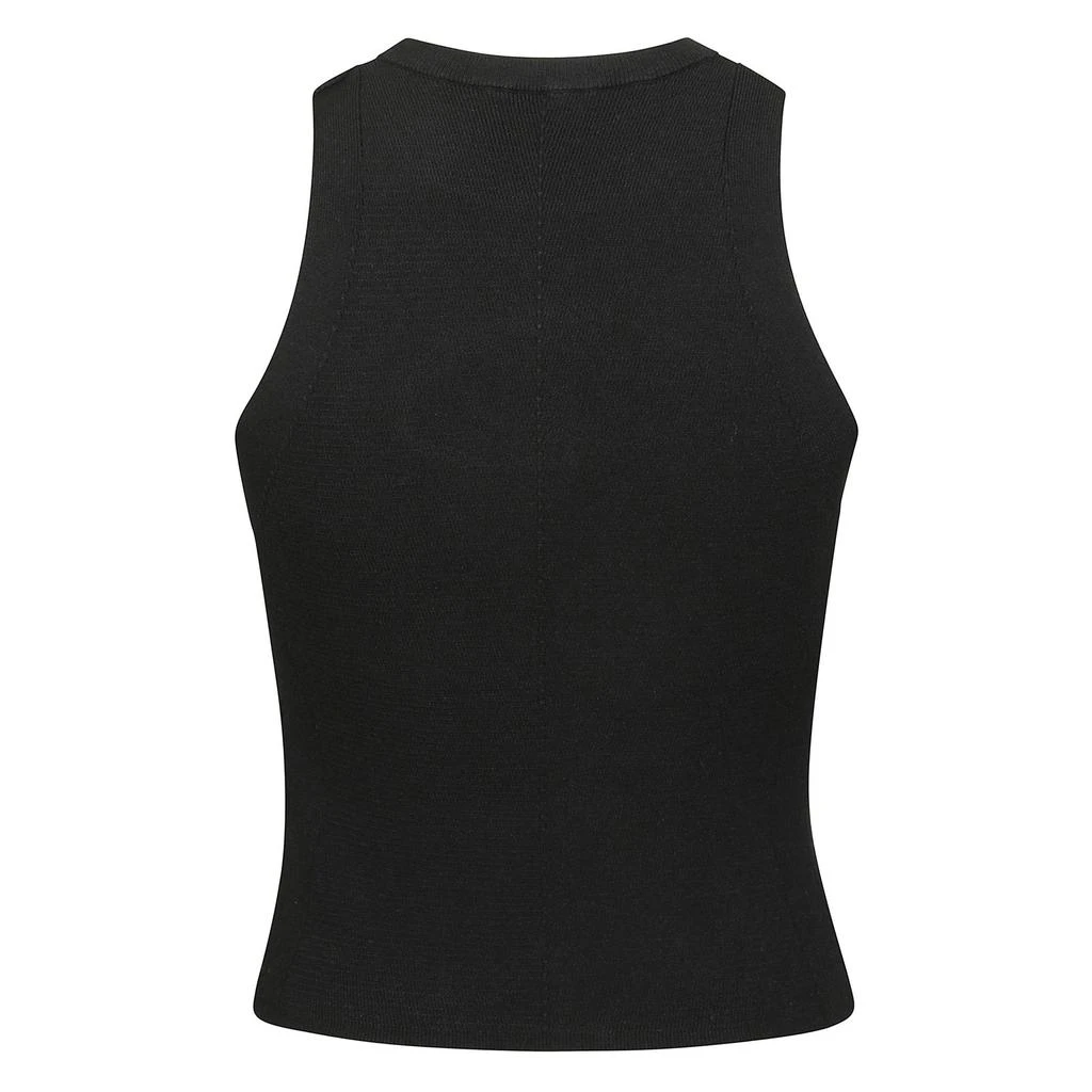 Diesel Diesel Logo Cut-Out Ribbed Tank Top 2