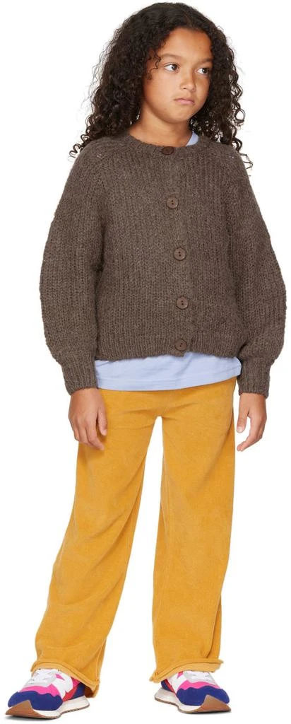 Longlivethequeen Kids Yellow Straight Lounge Pants 4