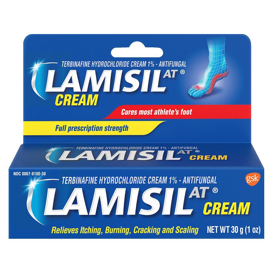Lamisil Lamisil Athlete's Foot Antifungal Cream, 1% Terbinafine Hydrochloride, 1.0 oz